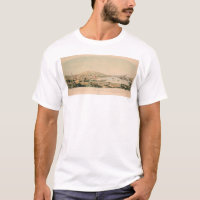 San Francisco, panoramische Karte 1849 (1626A) CA