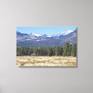 San Francisco Peaks gepackte Leinwand