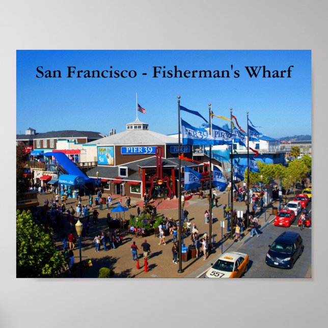 San Francisco Pier 39 #12-2 Poster (Vorne)