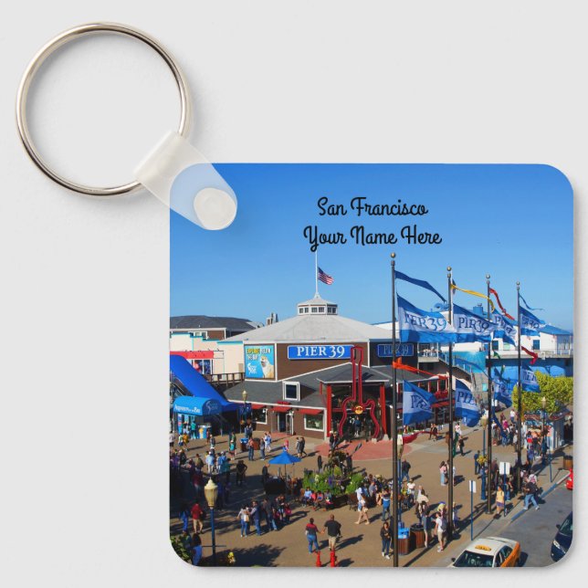 San Francisco Pier 39 #12-2 Schlüsselanhänger (Vorderseite)