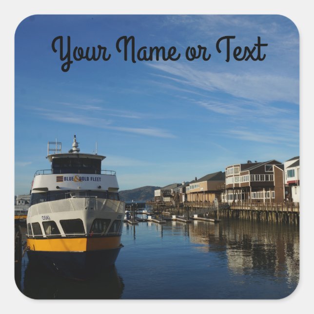 San Francisco Pier 39 #6 Stickers (Vorderseite)