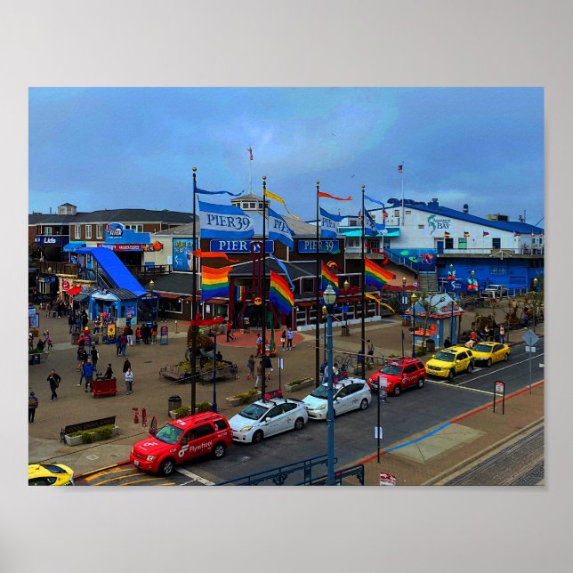 San Francisco Pier 39 Pride #1 Poster (Vorne)