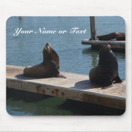 San Francisco Pier 39 Sea Lions #3 Mouse Pad Mousepad