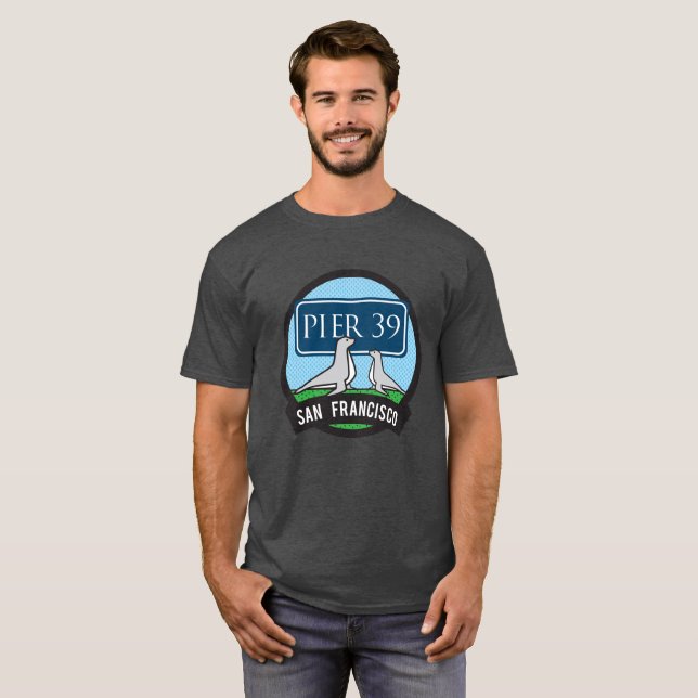 San Francisco - Pier 39 T-Shirt (Vorne ganz)