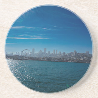 San Francisco Pier 39 Wasserfront-Fotografie Getränkeuntersetzer