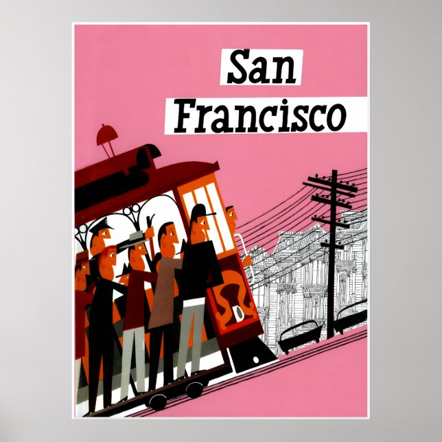 San Francisco Plakat  (Vorne)