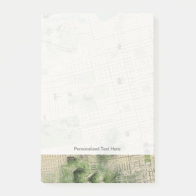 San Francisco Post-it Klebezettel (Vorderseite)
