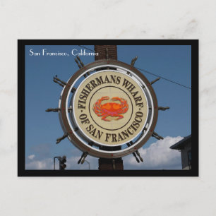 San Francisco Postcard Postkarte