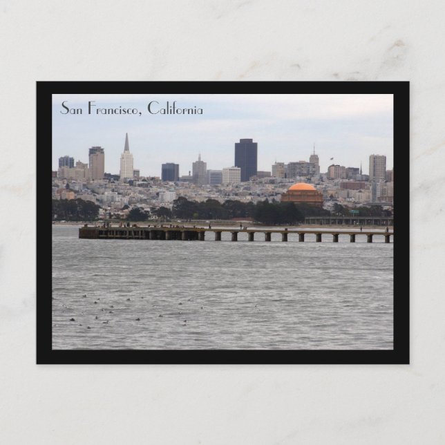 San Francisco Postcard Postkarte (Vorderseite)
