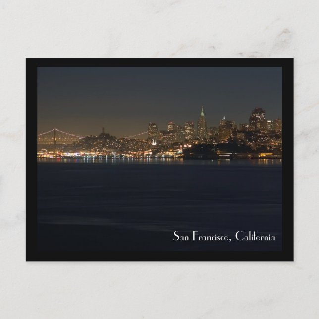 San Francisco Postcard Postkarte (Vorderseite)