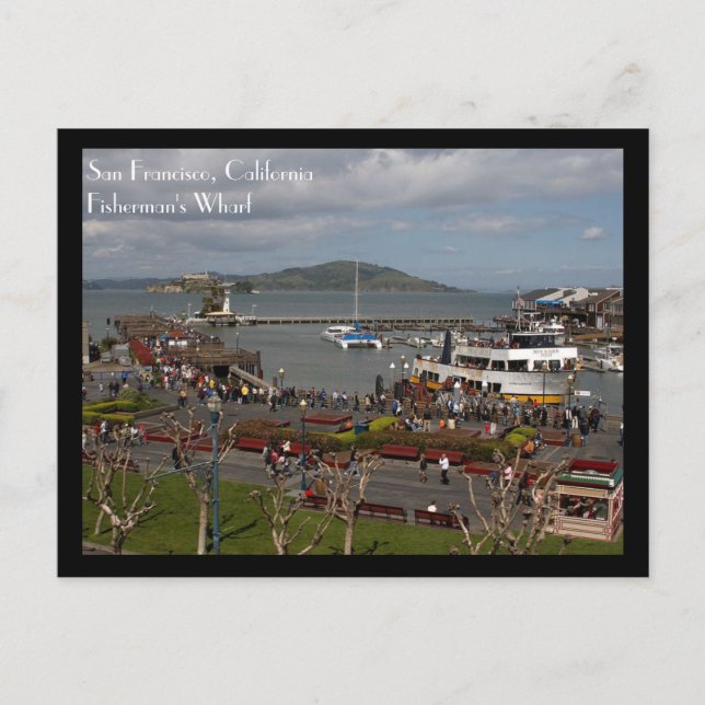 San Francisco Postcard Postkarte (Vorderseite)