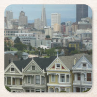 San Francisco Postcard Row City Scene Fotografie