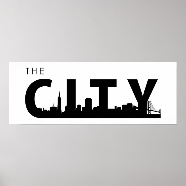 San Francisco Poster (Vorne)