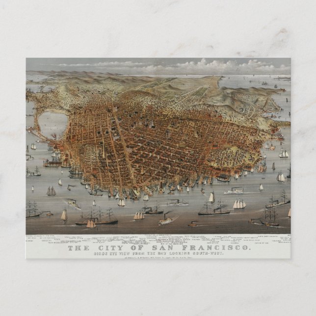 San Francisco Postkarte (Vorderseite)