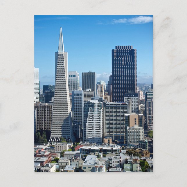 San Francisco Postkarte (Vorderseite)