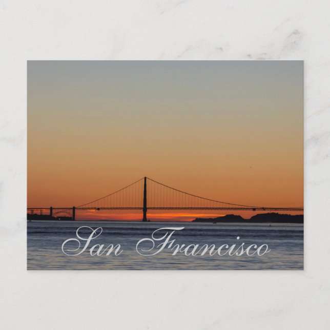 San Francisco Postkarte (Vorderseite)