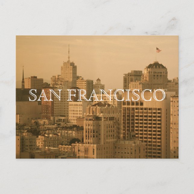 SAN FRANCISCO POSTKARTE (Vorderseite)