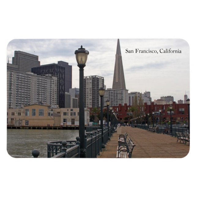 San Francisco Premium Flexi Magnet (Horizontal)