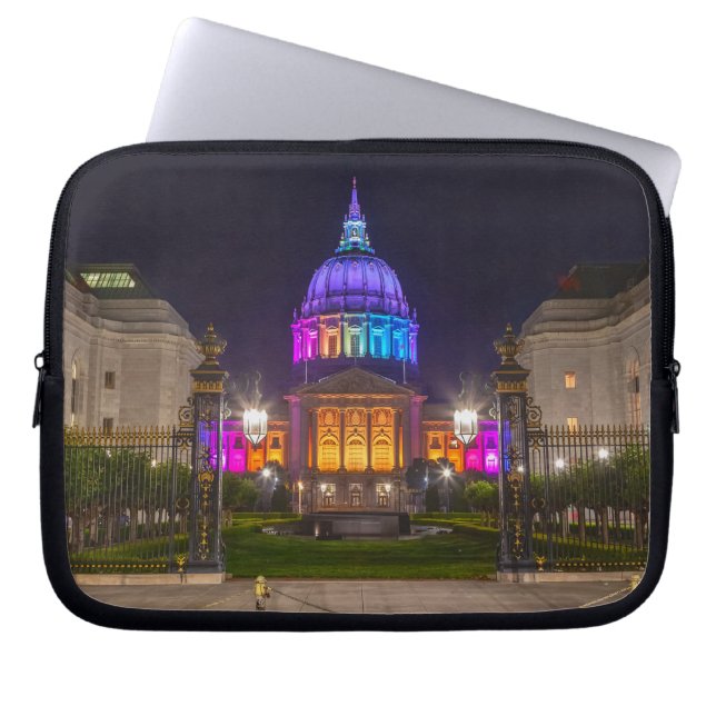 San Francisco Pride Laptopschutzhülle (Vorderseite)