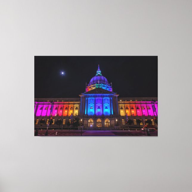 San Francisco Pride Leinwanddruck (Vorderseite)