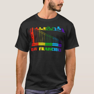 San Francisco Pride San Francisco LGBT-Geschenk LG T-Shirt