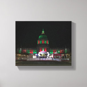 San Francisco Rathaus #4 Leinwand