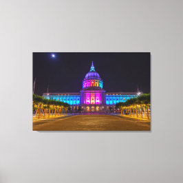 San Francisco Rathaus mit Stolz Leinwanddruck