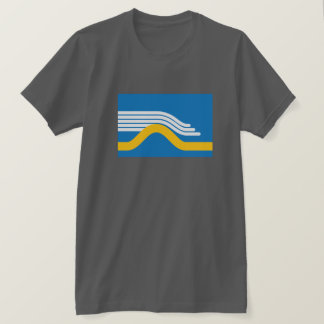 San Francisco Rollen-Nebel-Flagge T-Shirt