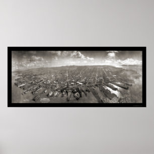 San Francisco ruiniert Foto 1906 Poster