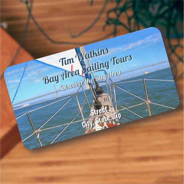 San Francisco Sailing 0869 Anschrift Adressaufkleber (Von Creator hochgeladen)