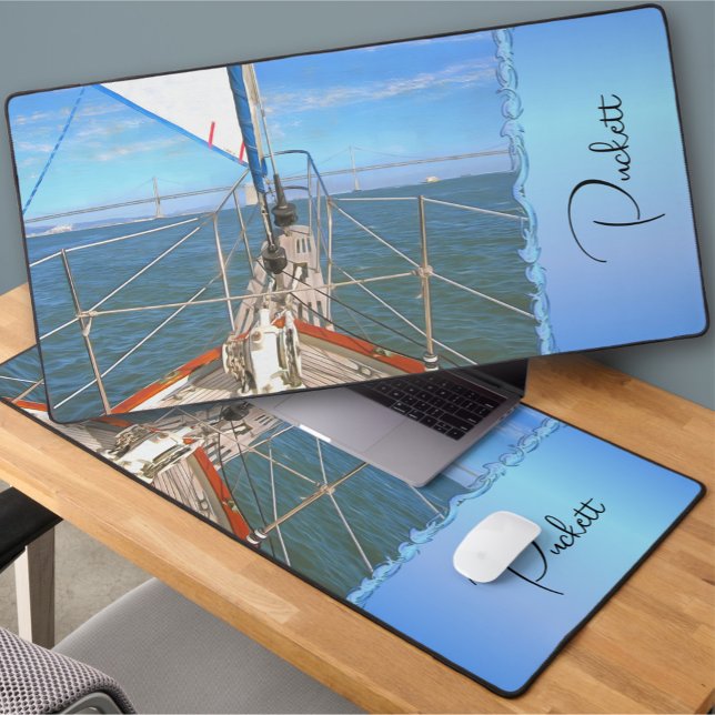 San Francisco Sailing 0869 Schreibtischunterlage (Von Creator hochgeladen)