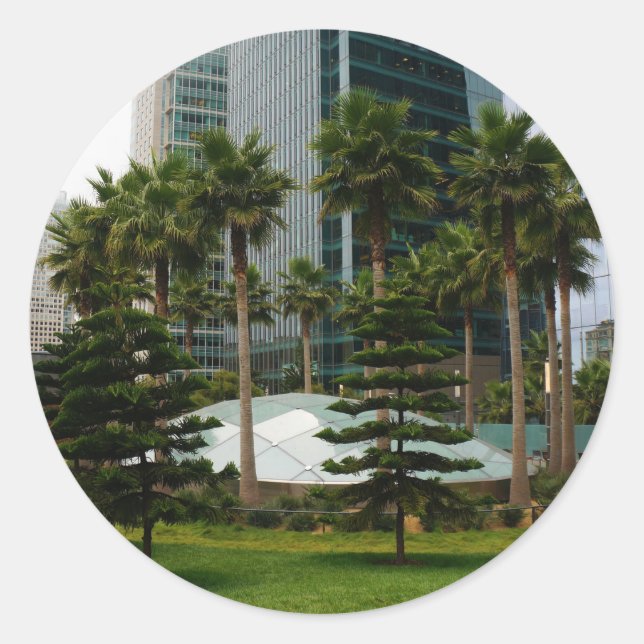 San Francisco Salesforce Park #3 Stickers (Vorderseite)
