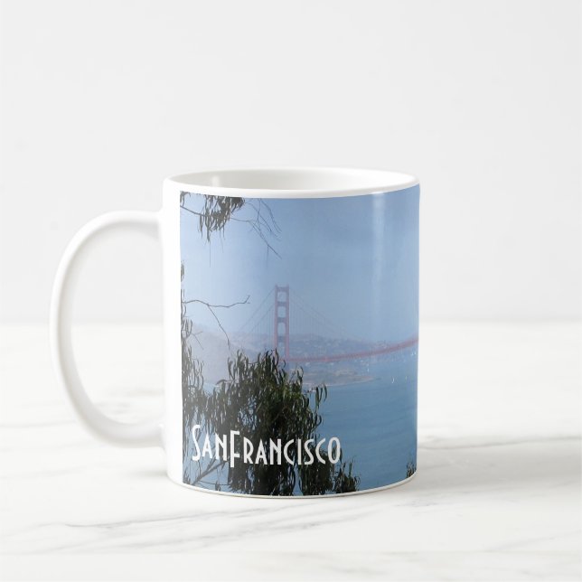 San Francisco Sammlung - Golden gate bridge Tasse (Links)