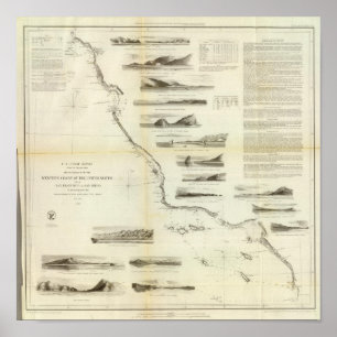 San Francisco, San Diego Poster