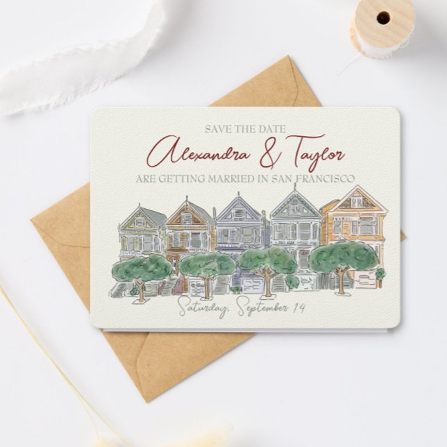 San Francisco Save the Date Einladung (Von Creator hochgeladen)