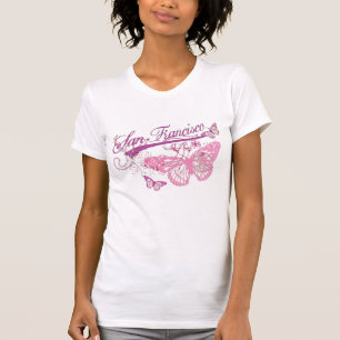 San Francisco Schmetterlings-T - Shirt