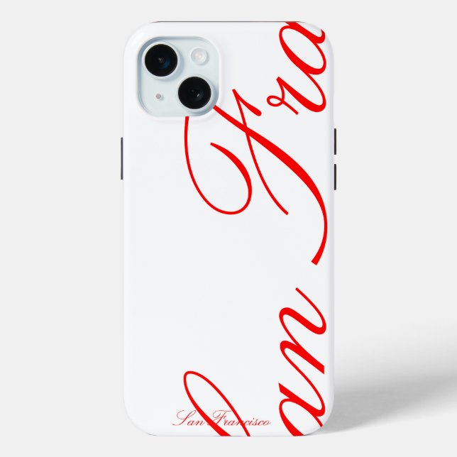 San Francisco - schöner iPhone-Fall Case-Mate iPhone Hülle (Rückseite)