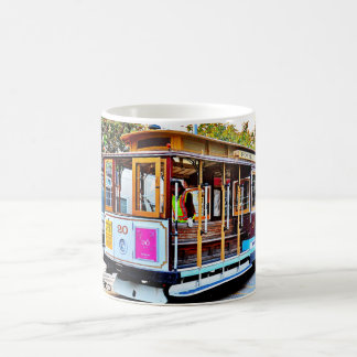 SAN FRANCISCO-SEILBAHN-SOUVENIR-TASSE KAFFEETASSE