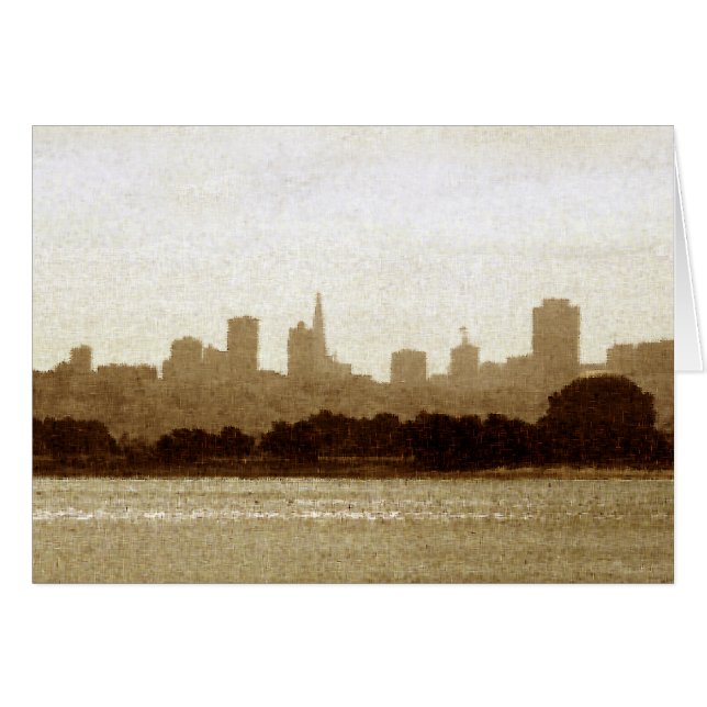 San Francisco Skyline (Vorderseite (Horizontal))