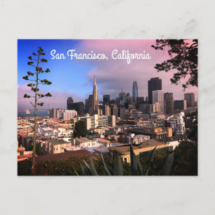 San Francisco Skyline #12 Postcard Postkarte