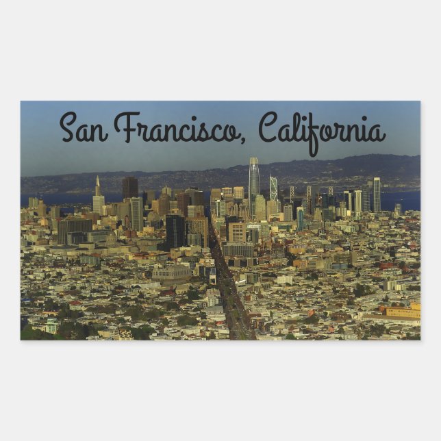 San Francisco Skyline #13-3 Stickers (Vorderseite)