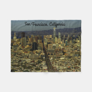 San Francisco Skyline #13 Fleece Blanket