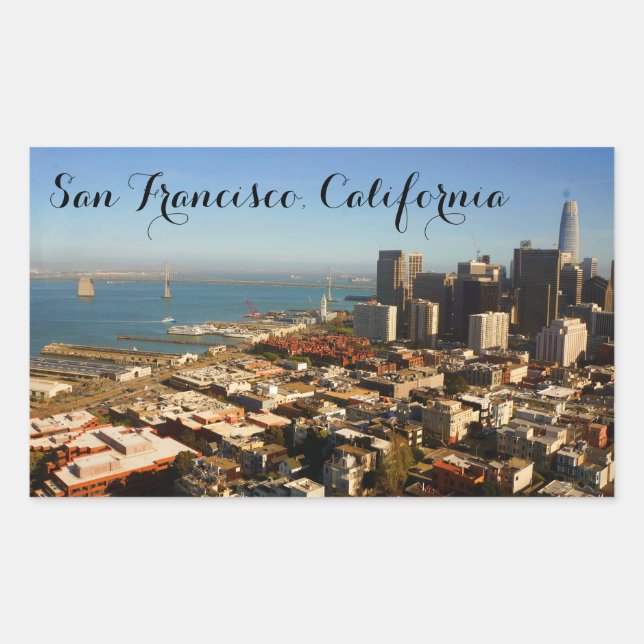 San Francisco Skyline #9-3 Stickers (Vorderseite)