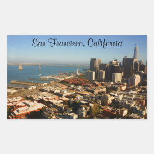 San Francisco Skyline #9-4 Stickers