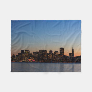 San Francisco Skyline an der Fleecedecke