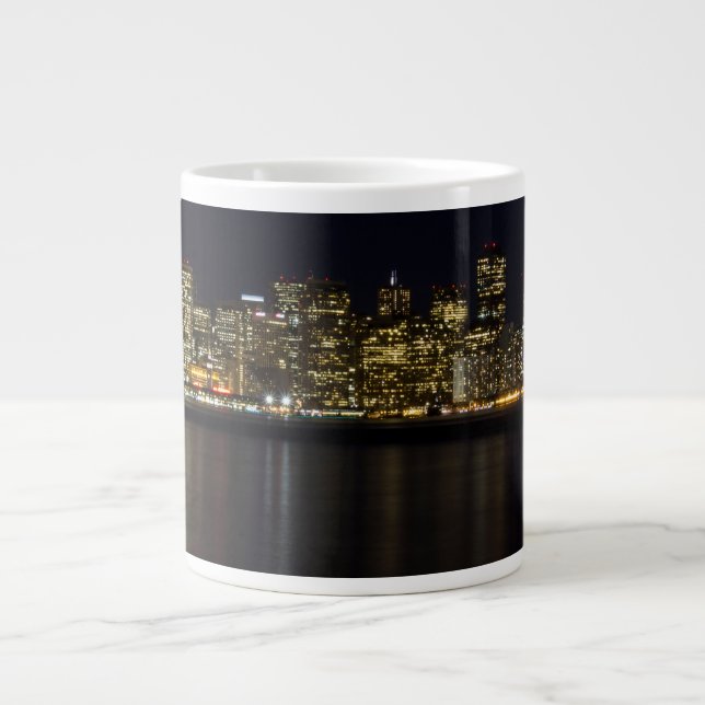 San Francisco Skyline an der Jumbo-Tasse (Vorderseite)