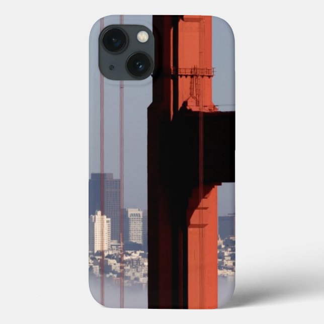 San Francisco Skyline from Golden Gate Bridge. Case-Mate iPhone Hülle (Rückseite)