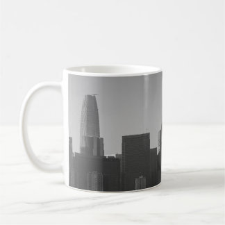 San Francisco Skyline Monochrome - Cityscape Foto Kaffeetasse
