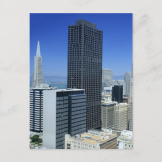 San Francisco, Skyline of Financial District Postkarte