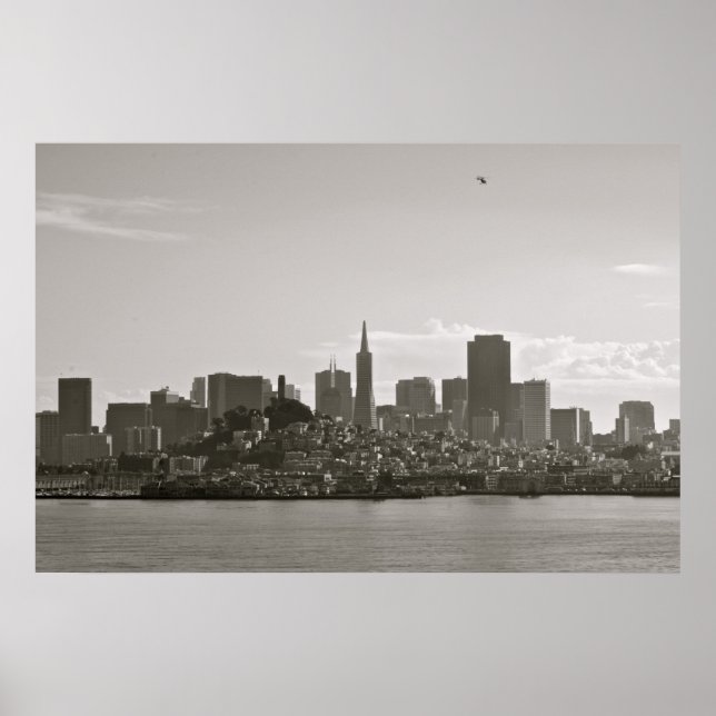 San Francisco Skyline Poster (Vorne)